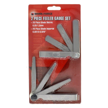 WORK FORCE Feeler Gauge Set 2PC 06884