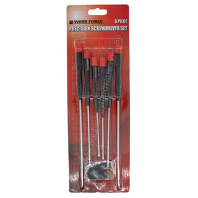 WORK FORCE Precision Screwdriver Set 6Pcs 02083