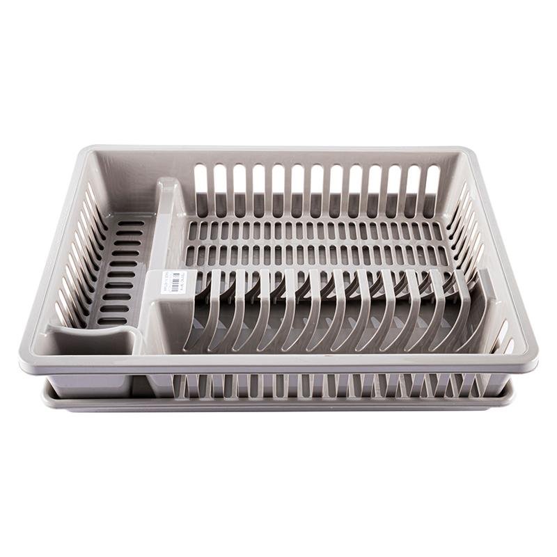 York St. Dish Rack With Tray 36x46x10cm 54114 - Double Bay Hardware