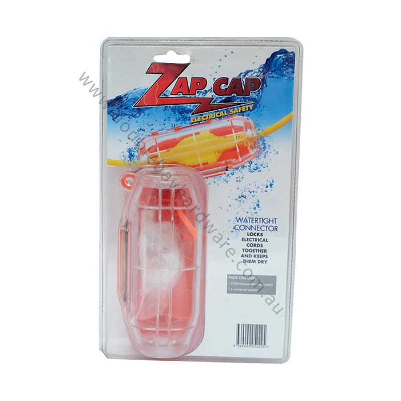 ZAPCAP Watertight Connector Locks Electrical Cords together and Keeps Dry ZC001 - Double Bay Hardware
