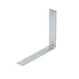 Zenith Heavy Duty Angle Bracket Zinc Plated 250x200x40mm HED6250